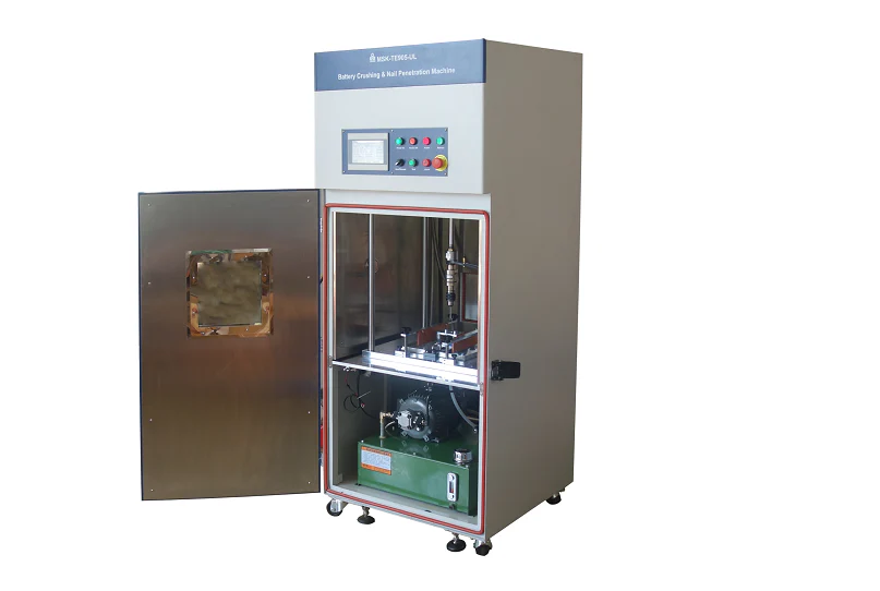 2T Max. Hydraulic Driven Crushing & Nail Penetration Tester with Digital & Remote Control - MSK-TE905-UL-R - Image 2