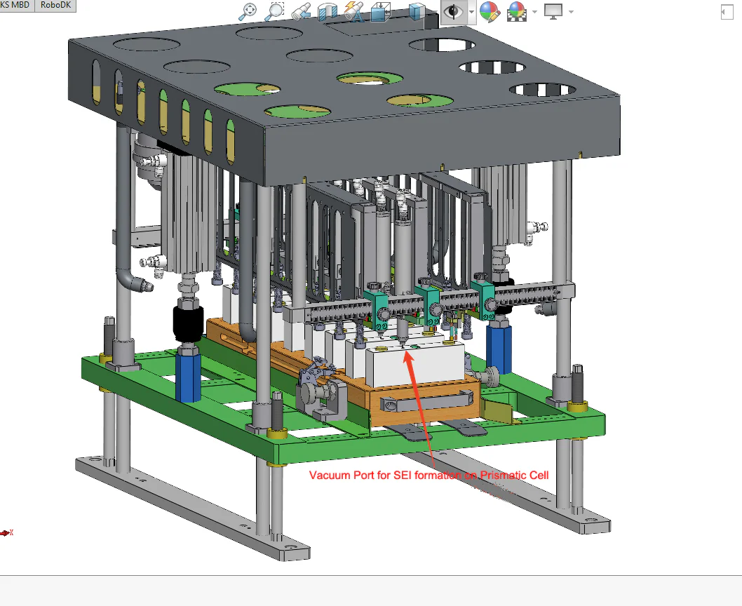 8-Channel Vacuum SEI Formation Machine for Prismatic Cells - MSK-131-SM8 - Image 6