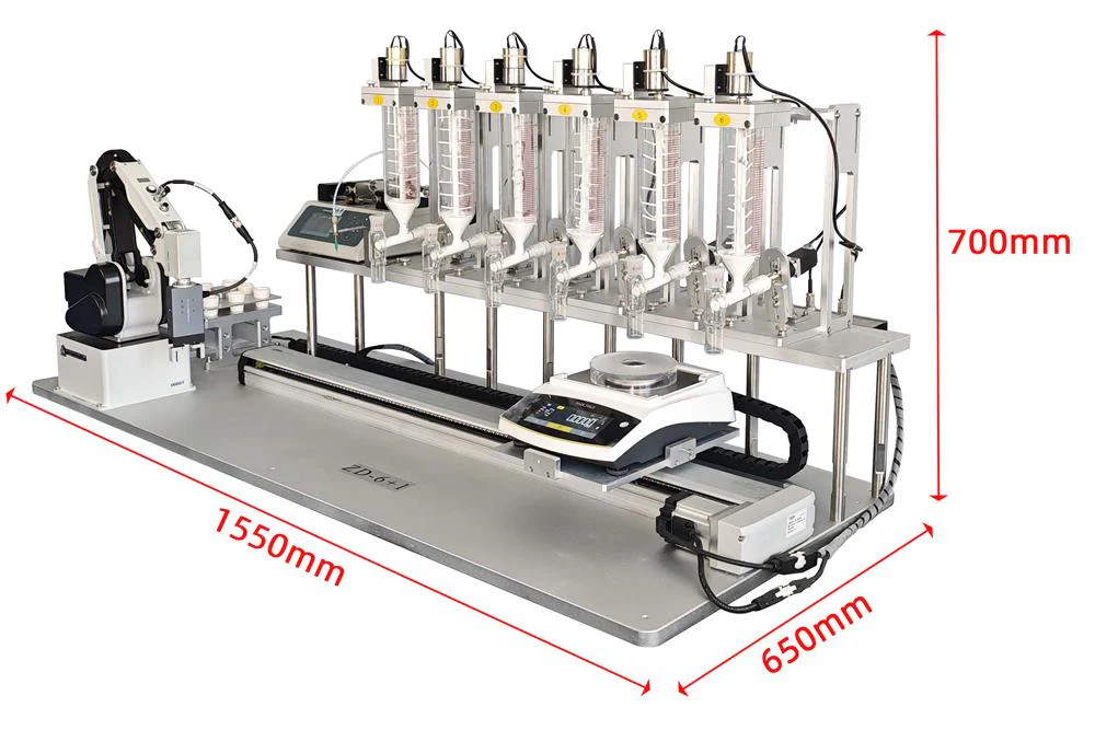 Automatic 6-channel Powder Dispensing System - AM-PD6 - Image 2