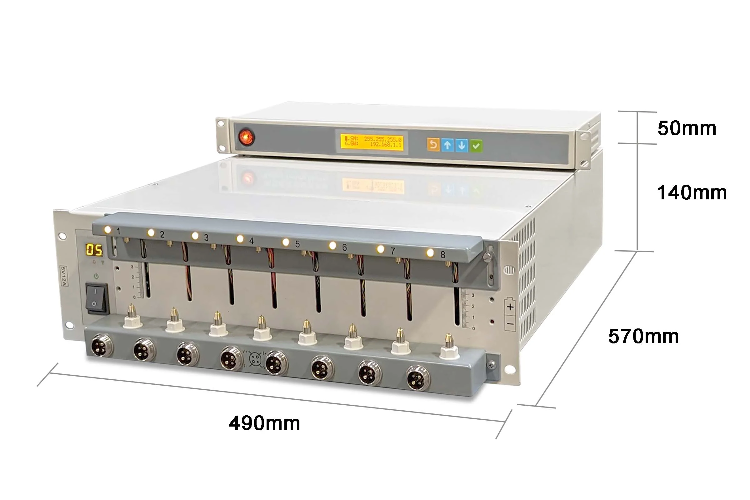 8 Channel Battery & Supercapacitor Analyzer (5 mA - 12A up to 5V) w/ Laptop Software - BST8-12 - Image 2