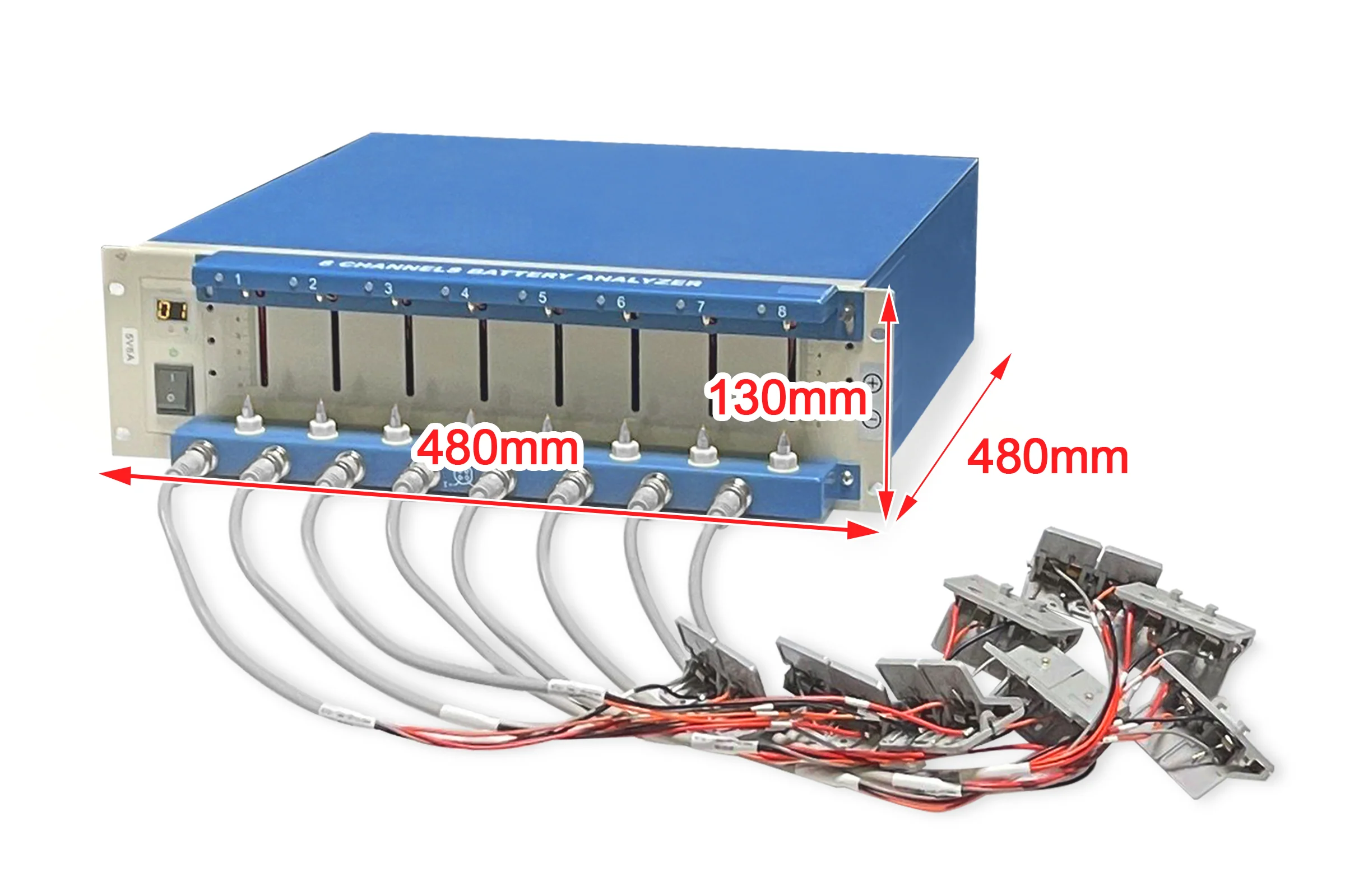 8 Channel Battery & Supercapacitor Analyzer ( 0.5mA - 6A @ 0- 5V ) w/ Laptop & Software - BST8-A6V0 - Image 2