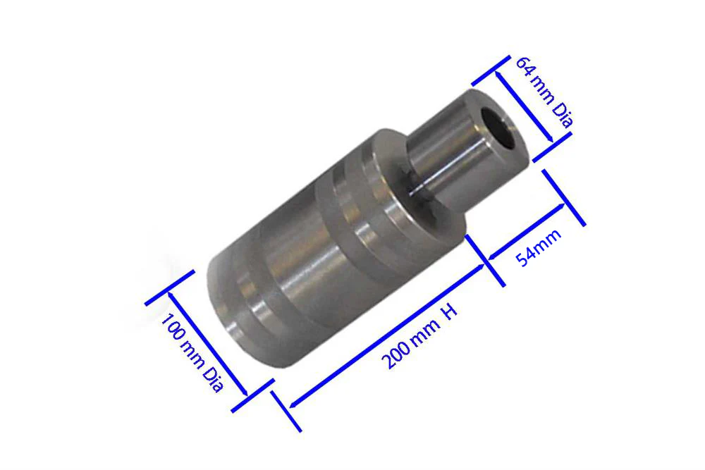 CIP or WIP Die Set ( 30 mm ID. 300 Mpa Vessel) with Electrode Terminals for Battery Research - CIP30-E300 - Image 2
