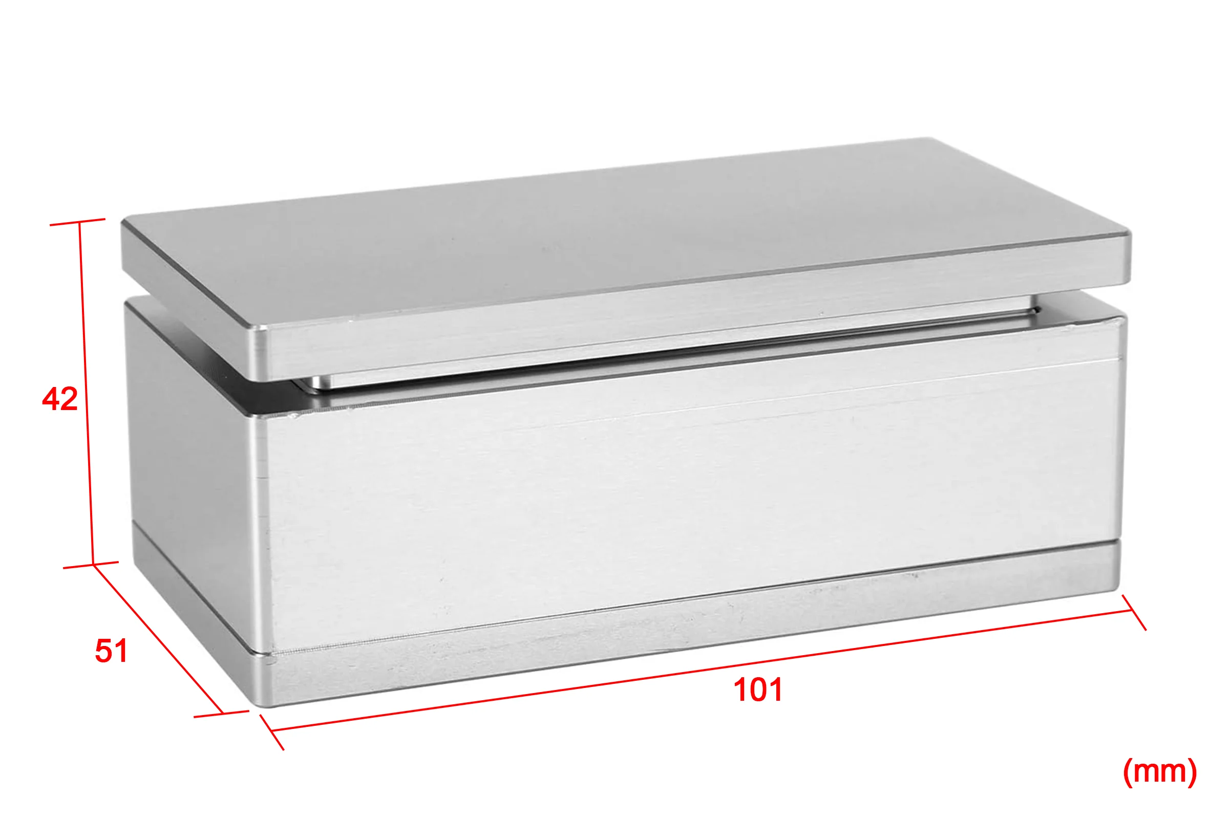 2" x 4" Pre Pressing Die Made of Aluminum -Alloy for Polymer Compound - Die-2-4-Al - Image 4