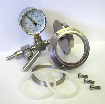 Sealing Flange for GSL-1700X series furnace 80mm diameter tube - FL-80KF25-AL - Image 4