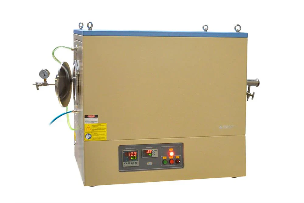 1100°C 8.5" Quartz Tube Furnace with Water Cooling Flanges (24" heating zone) - GSL1100X8