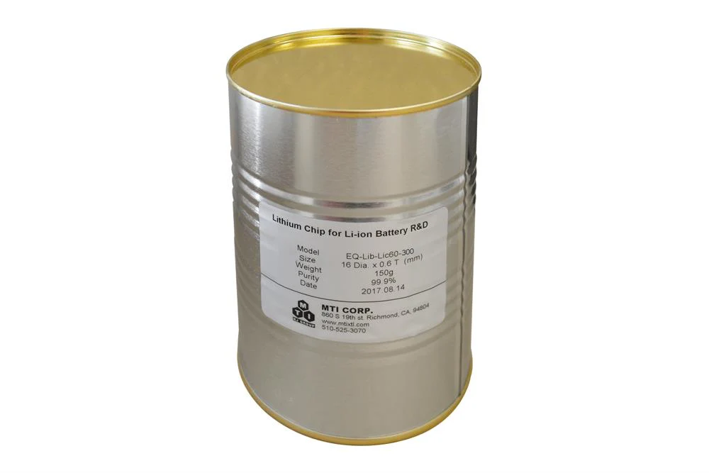 Lithium-Tin (Li-Sn) Alloy Chip with D16 mm x T0.6 mm as Anode of Li-ion Battery, 150pcs / bottle - Lib-LiSnC - Image 2