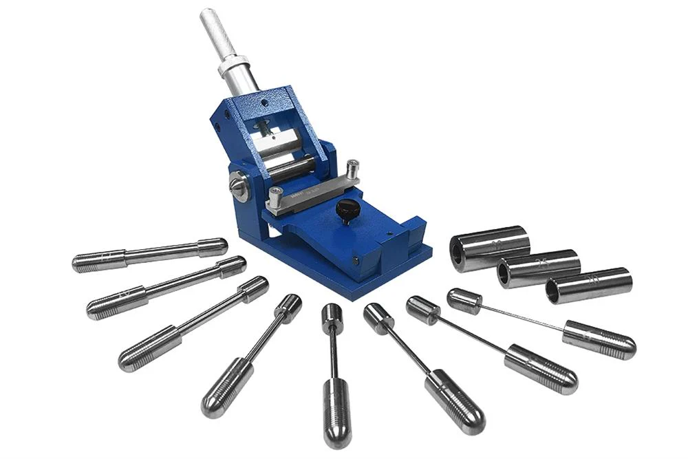 Mandrel Bending Tester with 12 Size Cylinders for Flexible Battery Electrode Testing -MBT-12-LD