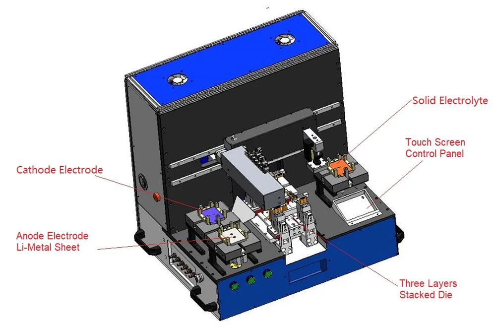 Pouch Cell Stacking Machine for Solid State Battery up to 100L x 90 W (mm) - MSK-111A-SSB - Image 3