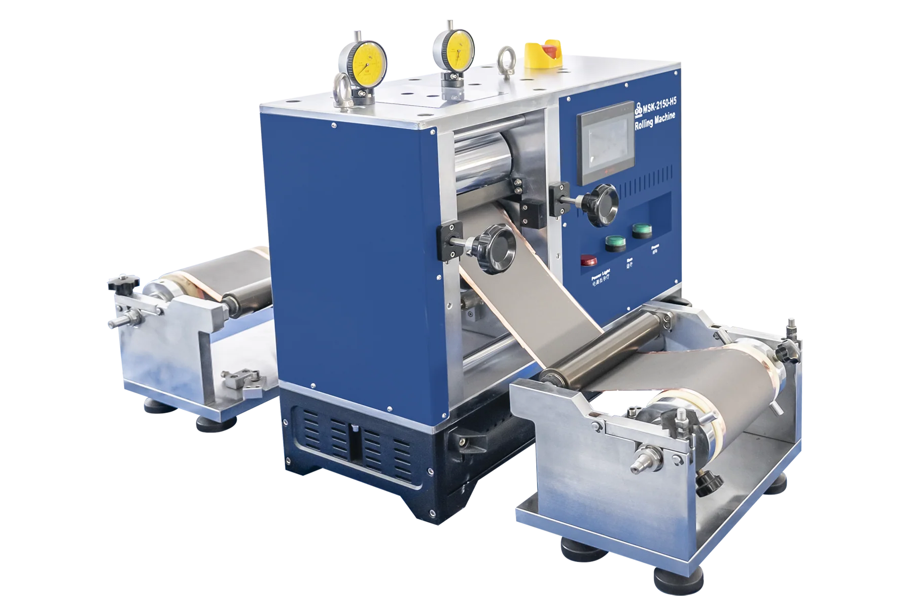 5T Max. R2R Pressure-Controlled Cold Rolling Press (6" Width), Glovebox Compatible - MSK-2150-H5-R2R - Image 3