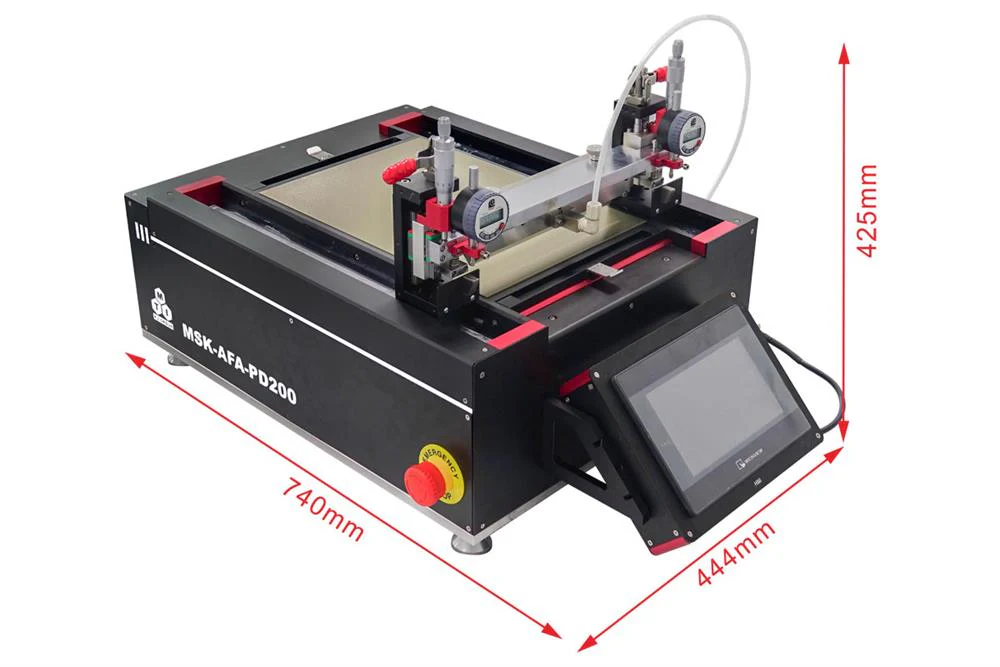 Slot Die Sheet Coater w/ Vacuum Chunck (W200XL300 mm) and Optional Heating - MSK-AFA-PD200 - Image 4