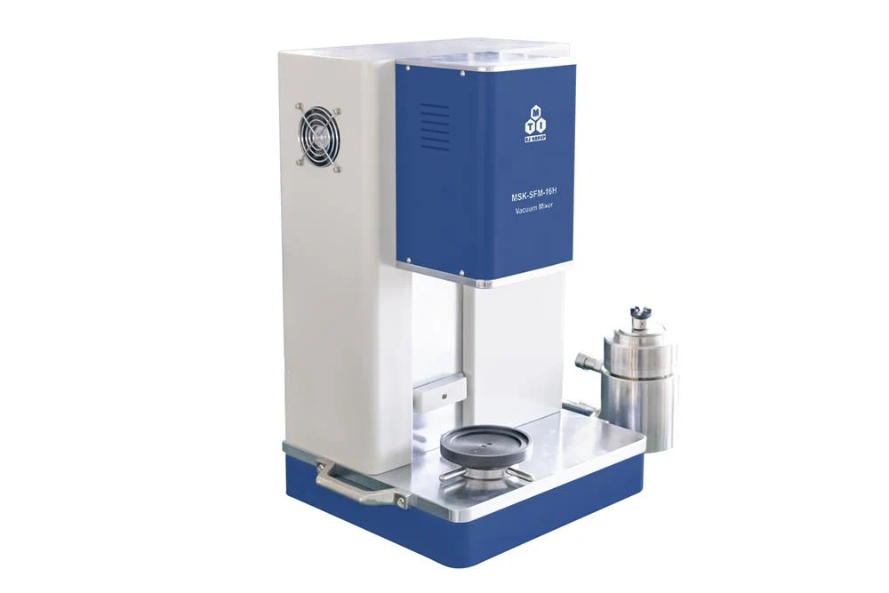 Dual-Shaft Planetary Vacuum Mixer with High Speed (Max. 1500RPM, 50-1000ml) with Heating Option up to 150 °C - MSK-SFM-16HS - Image 2