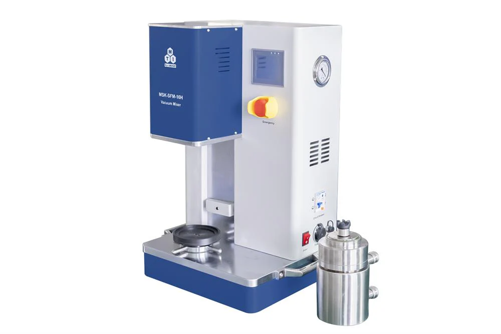 Dual-Shaft Planetary Vacuum Mixer with High Speed (Max. 1500RPM, 50-1000ml) with Heating Option up to 150 °C - MSK-SFM-16HS - Image 3