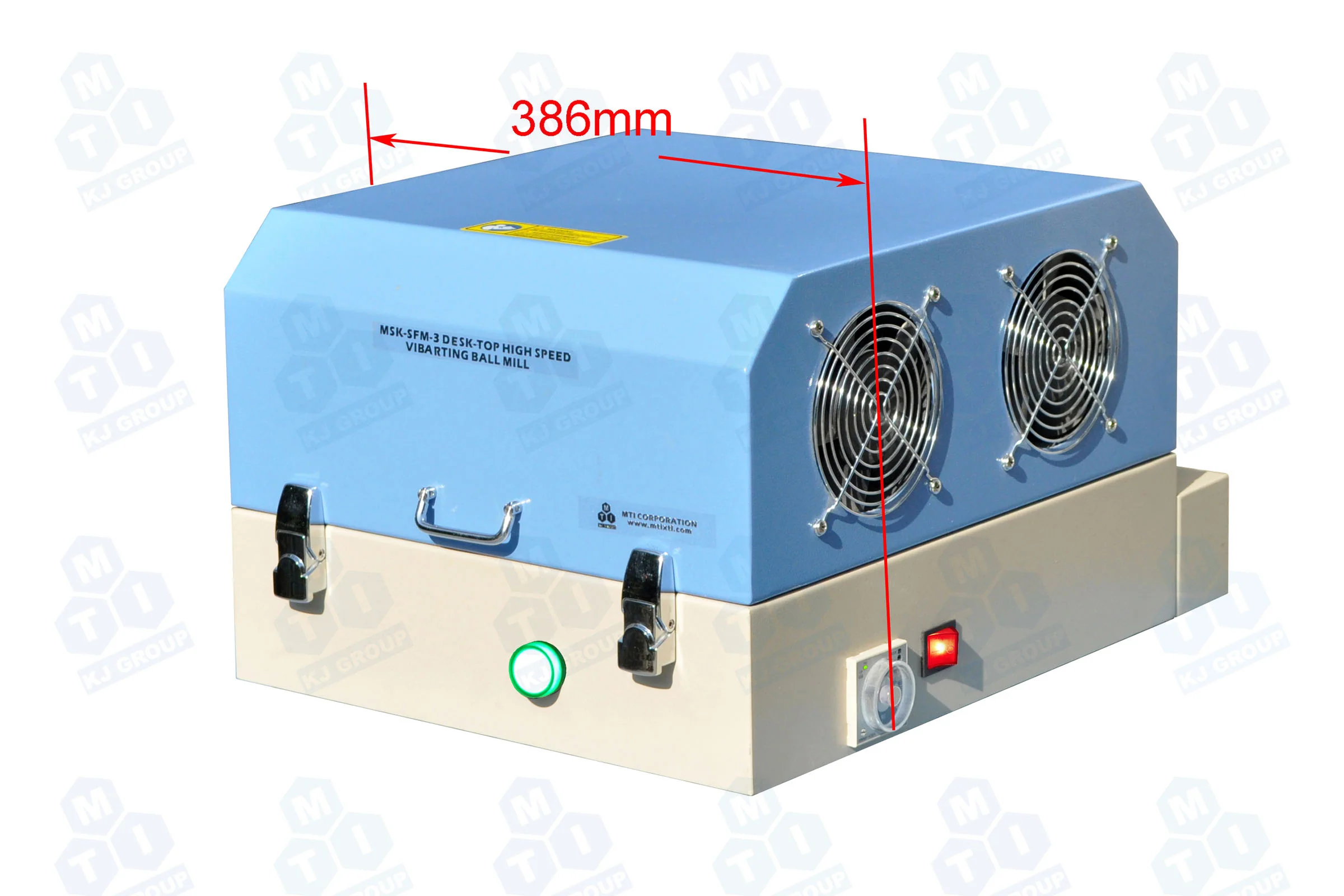 High Energy 3D Ball Mill with Optional Jars, (2 Yrs Warranty) - MSK-SFM-3 - Image 3