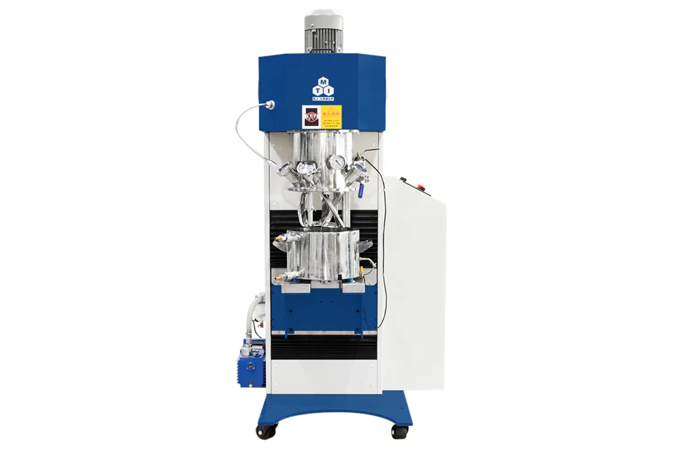 20 L Planetary Vacuum Mixer with Vacuum Pump and Water Chiller - MSK-SFM-20L - Image 2