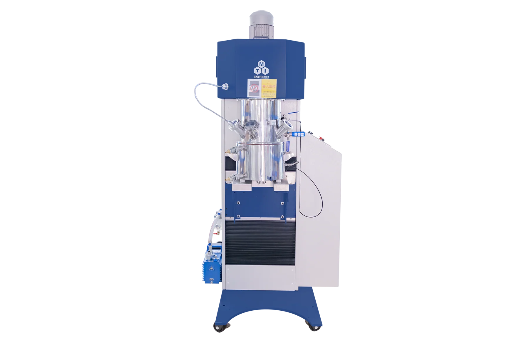 5 Liter Four-Shaft Planetary Vacuum Mixer with Vacuum Pump & Water Chiller - MSK-SFM-9-5L - Image 2