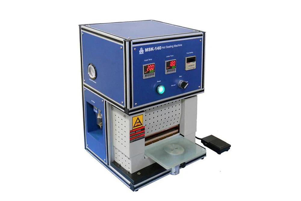 Heating Sealer for Sealing Laminated Aluminum Case of Pouch Cells Optional up to 370mm Width - MSK-140 & MSK-140L - Image 3