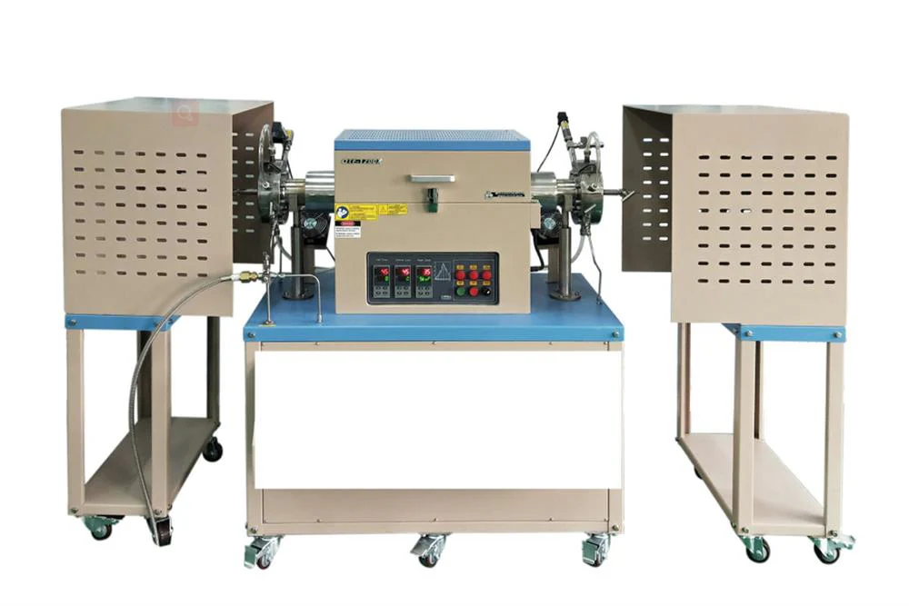 1100C Three Zone High Pressure & High Vacuum Tube Furnace with Super-Alloy Tube - OTF-1200X-III-HP-80 - Image 2