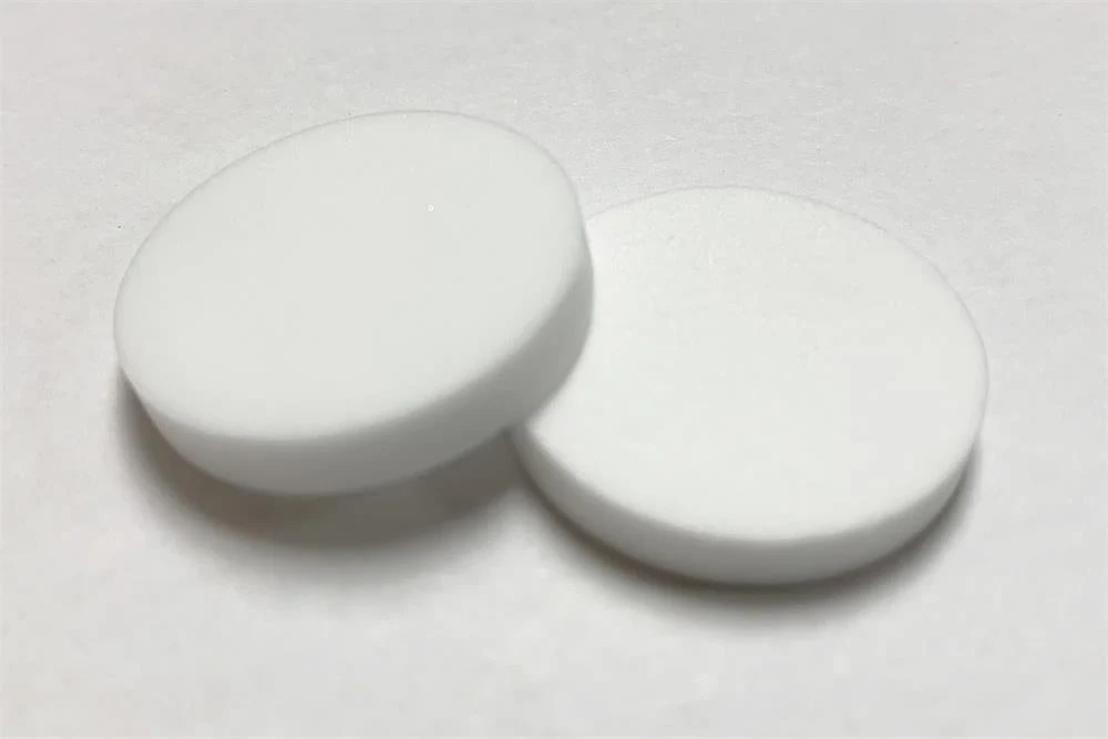 1" Diameter Porous Quartz Frits with Optional Porosity, 1 pc - QF25
