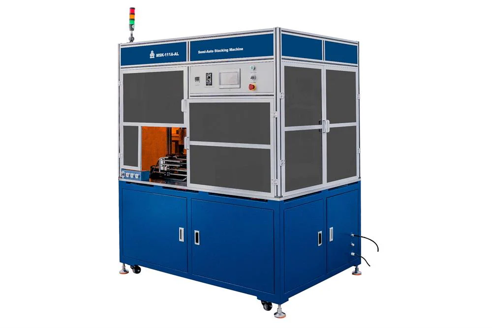 Semi-Auto Large Stacking Machine for Prismatic and Pouch Cells up to 200x150 mm - MSK-111A-AL