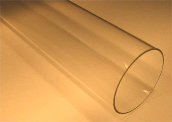 Quartz Tube: 100.5 OD x 92 ID x 1400L mm (4" x 55") Quartz Tube for DIY Tube Furnace - TQ4D1400