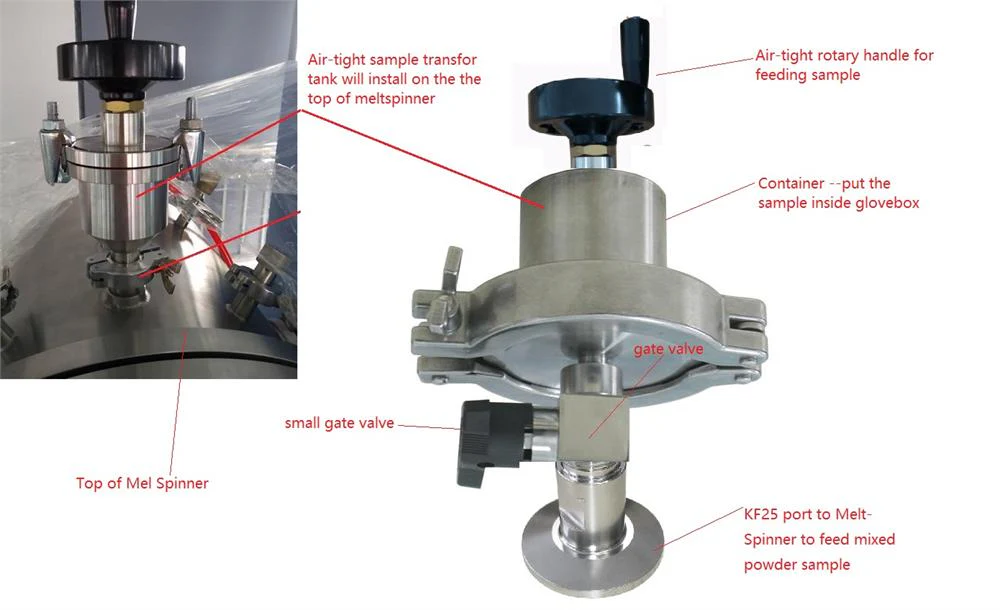 Bench-top Vacuum Melt Spinning System with 15KW Power Supply - VTC-200S - Image 3